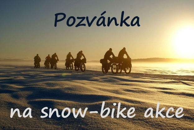 Pozvánka na snow-bike akce